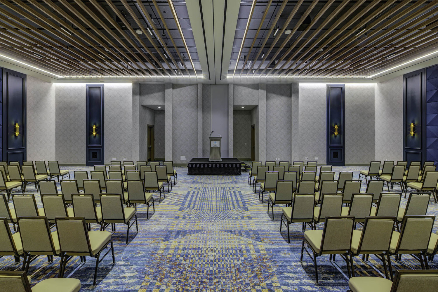 The Mainsail Ballroom inside the Embassy Suites Virginia Beach Oceanfront Resort